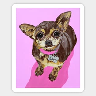 Brownie the Chihuahua Sticker